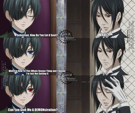 does sebastian love ciel|More.